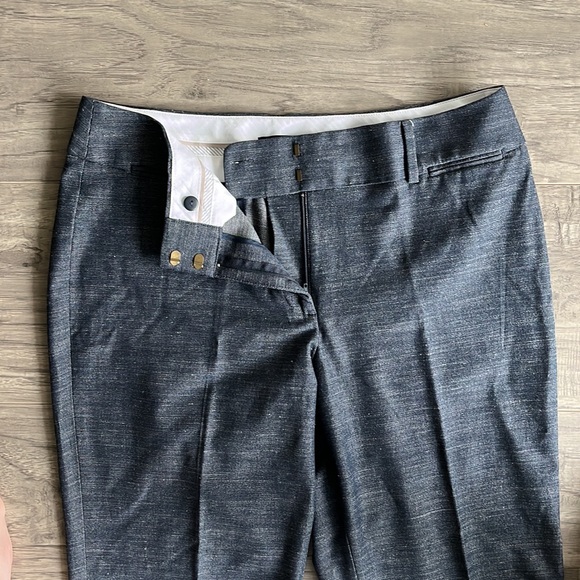 LOFT Ann Taylor Grey “Julie Trousers” Size 12 - Picture 3 of 4